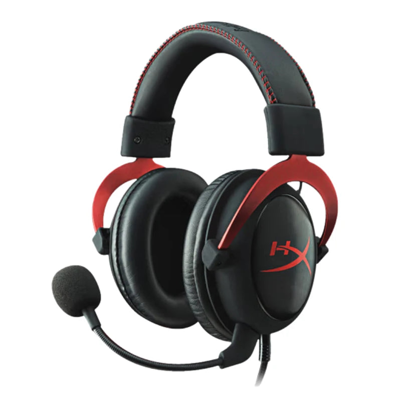 HyperX Cloud II Gaming Headset 7.1 Surround Sound/With USB sound card/Detachable Mic for PC/PS Cloud 2 Gamer Wired Headphone - AudioSpace